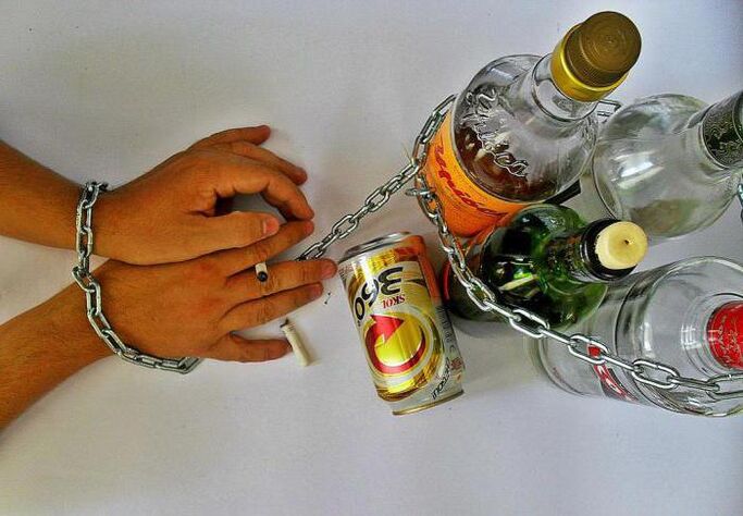 Zusätzlich zu Alkohol
